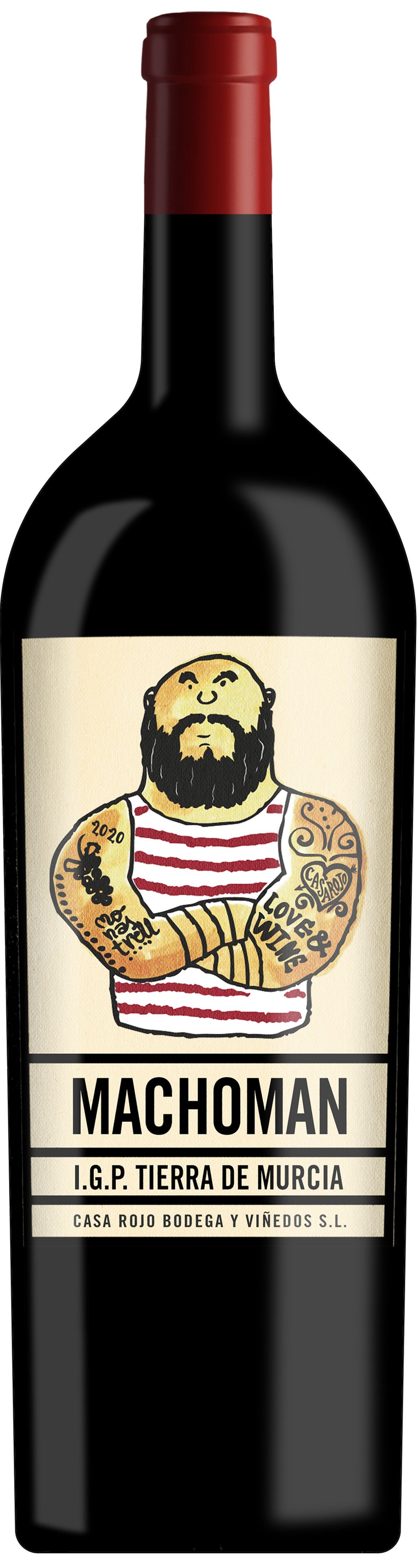 Casa Rojo Machoman Monastrell Magnum 1,5L x