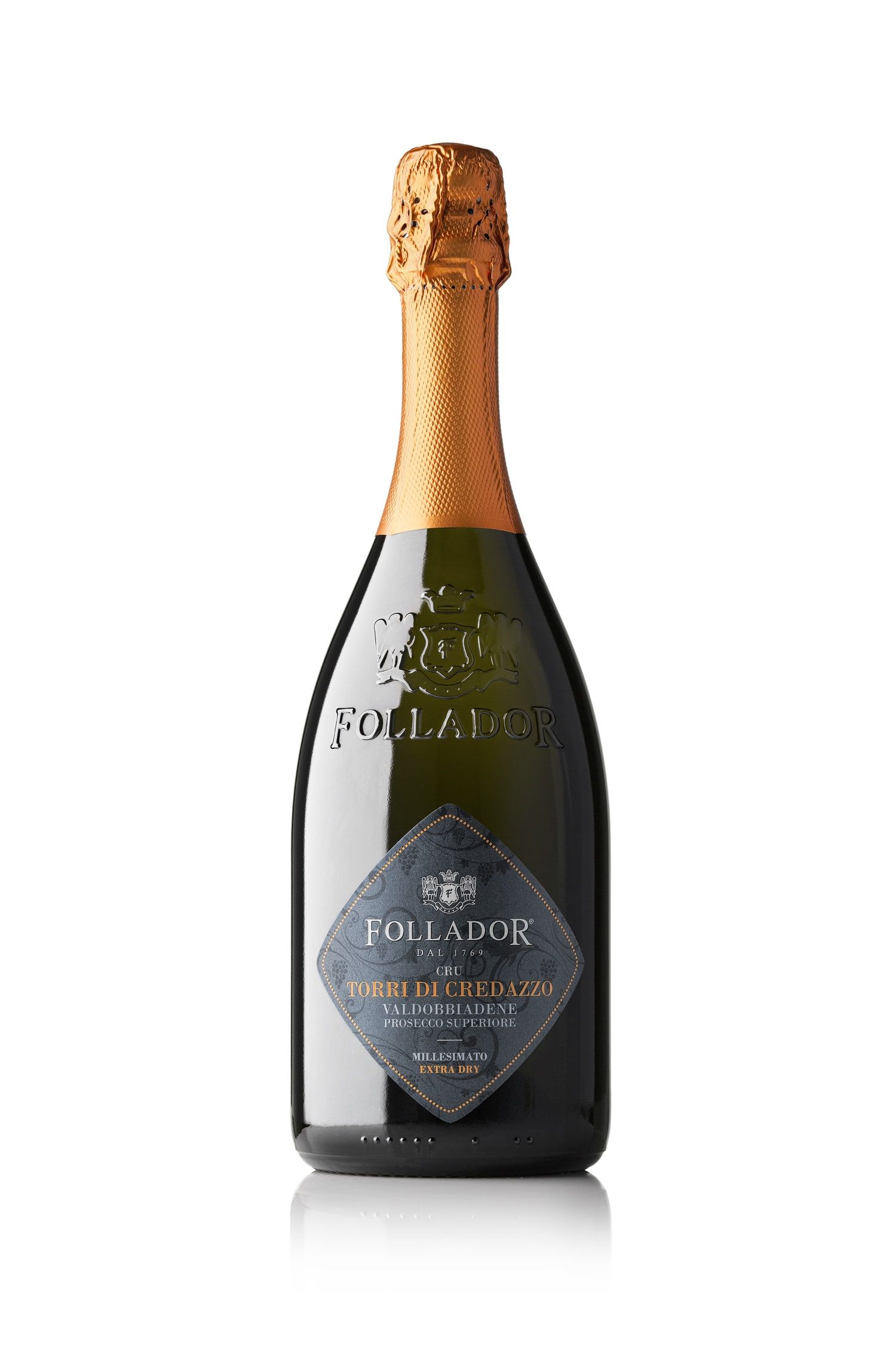 Follador Torri di Credazzo Cru Valdobbiadene Prosecco Superiore Extra